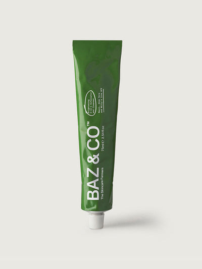 BAZ & CO Brightening 2-in-1 exfoliator and cleanser at Collagerie