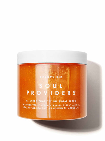 Beauty Pie Re-energizing dry oil sugar scrub at Collagerie