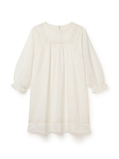 Belle Enfant Lace and embroidery romper at Collagerie