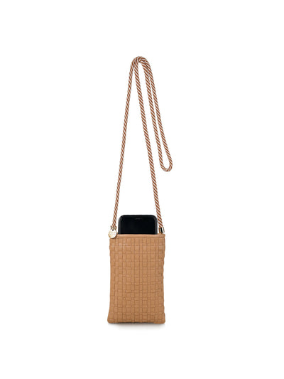 STELAR Camel Berawa phone pouch at Collagerie