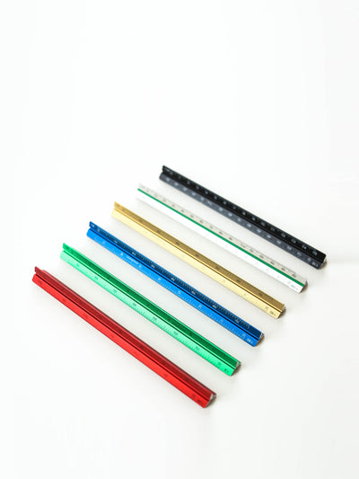 Berylune Aluminum scale ruler at Collagerie