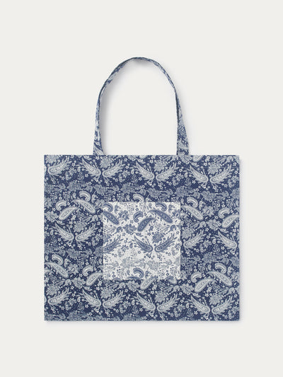 Bibby Kids Paisley mixed tote bag at Collagerie
