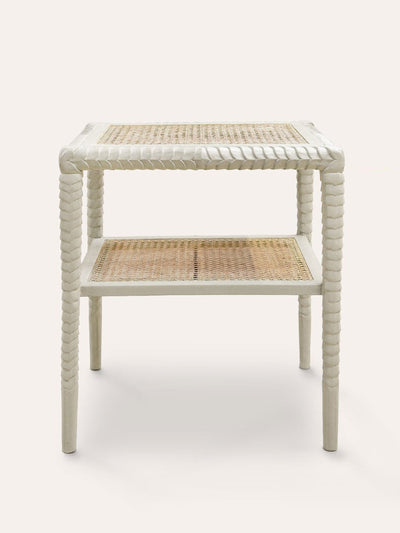 Birdie Fortescue Pavilion wooden side table at Collagerie