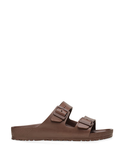 Birkenstock Arizona eva sandals in brown at Collagerie