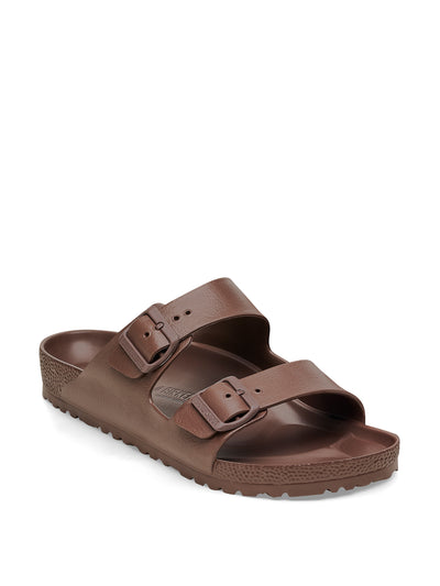 Birkenstock Arizona leather brown sandals at Collagerie