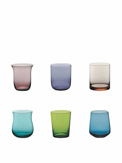 Bitossi Home Mixed tumblers (set of 6) at Collagerie