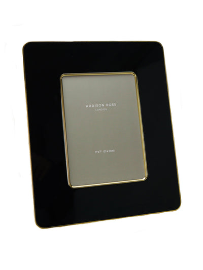 Addison Ross Black and gold enamel photo frame at Collagerie