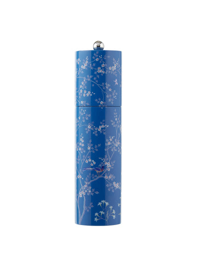 Addison Ross Blue chinoiserie salt and pepper mill at Collagerie