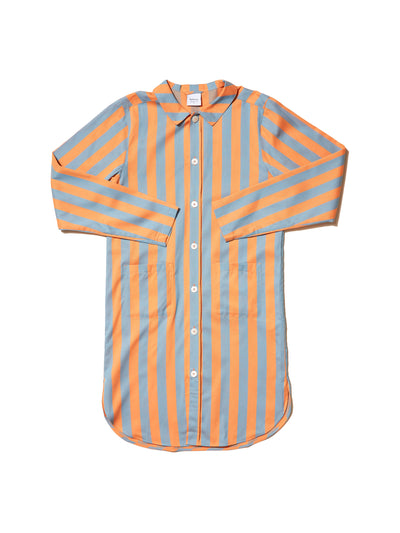 Nufferton Orange and blue long nightshirt at Collagerie