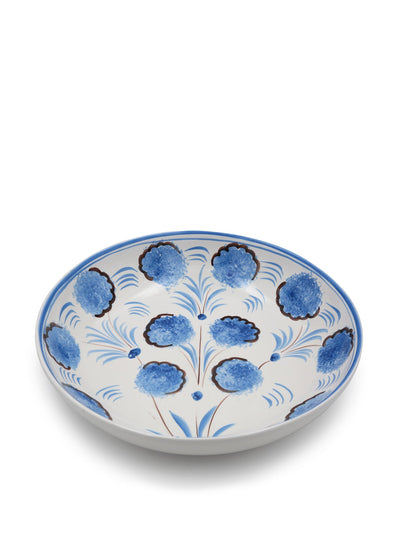 Carolina Irving & Daughters Blue flower serving bowl, small at Collagerie