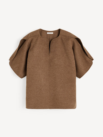 By Malene Birger Calle wool blouse at Collagerie