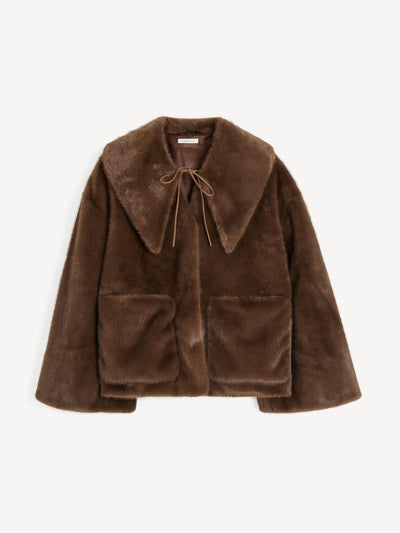 By Malene Birger Jacquie faux fur jacket at Collagerie