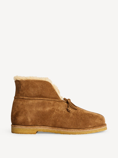 By Malene Birger Romma shearling boots at Collagerie