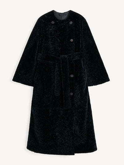 By Malene Birger Sandria shearling coat at Collagerie