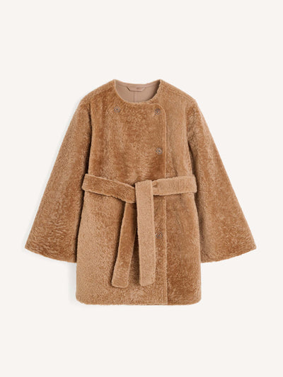 By Malene Birger Sannie shearling jacket at Collagerie