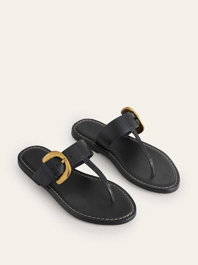 Boden Buckled toe-post sandals at Collagerie