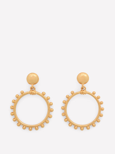 Boden Circle ring earrings at Collagerie