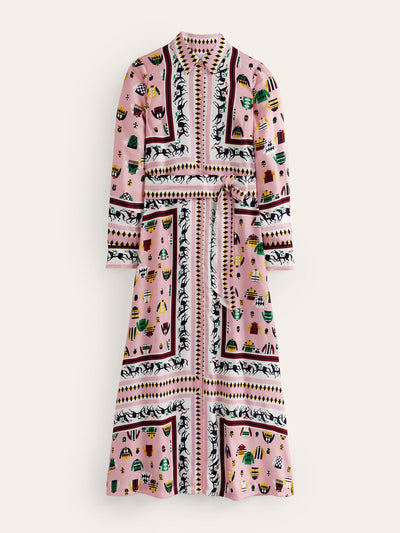Boden Claudia maxi shirt dress at Collagerie