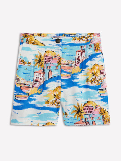 Boden Dulwich linen shorts at Collagerie