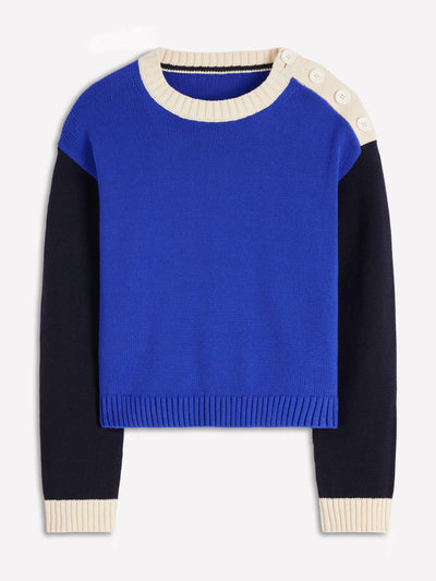Boden Jemma chunky cotton jumper at Collagerie