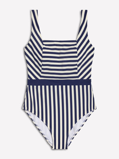 Boden Lefkada square neck swimsuit at Collagerie