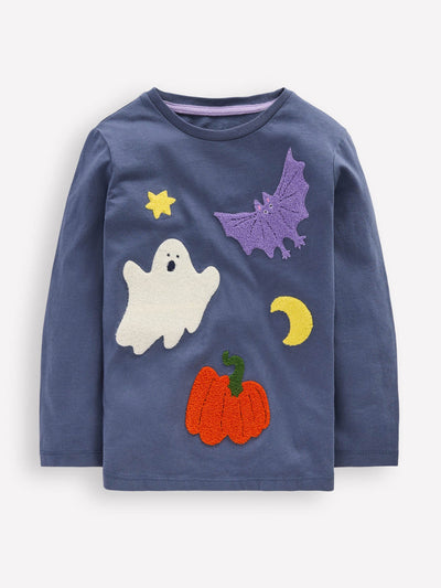 Boden Long sleeve bouclé t-shirt at Collagerie