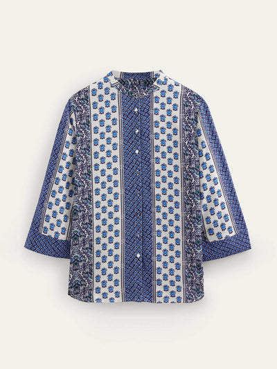 Boden Wide sleeve relaxed blouse at Collagerie