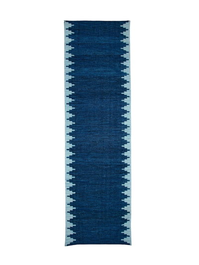 Bombay Sprout Cuiaba flatweave runner at Collagerie
