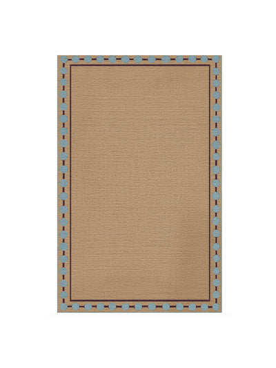 Bombay Sprout Pearl Antique Blue & Walnut rug at Collagerie