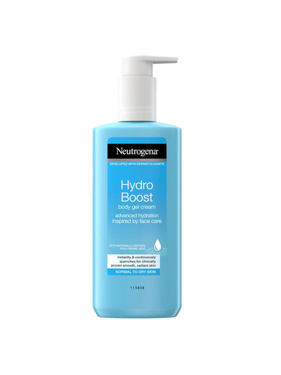 Neutrogena Hydro Boost hydrating body gel at Collagerie