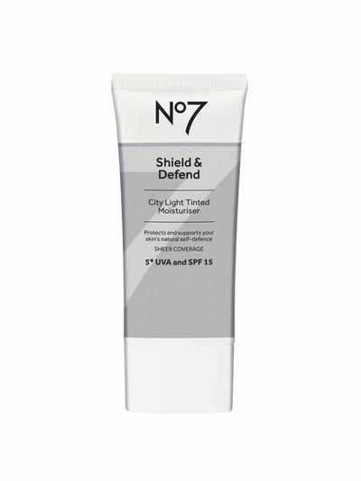No7 No7 Shield & Defend City Light Tinted Moisturiser at Collagerie