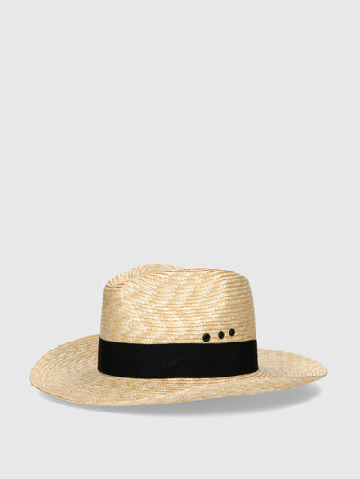 Borsalino Clint braided straw hat at Collagerie