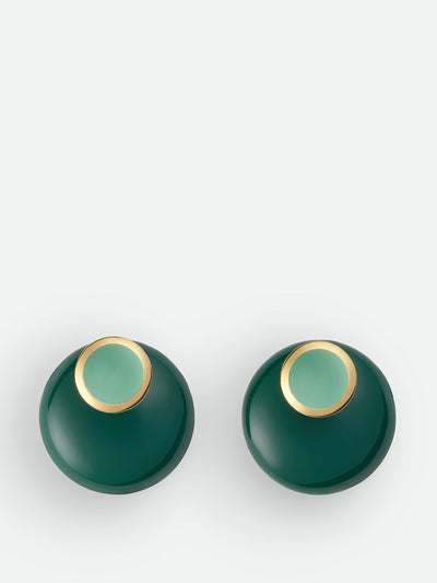 Bottega Veneta Concave earrings at Collagerie