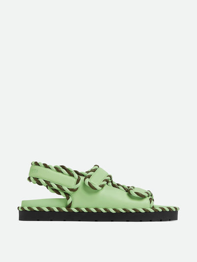 Bottega Veneta Jack flat sandals at Collagerie