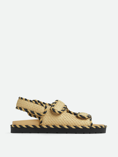 Bottega Veneta Jack flat sandals at Collagerie