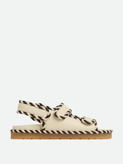 Bottega Veneta Jack flat sandals at Collagerie