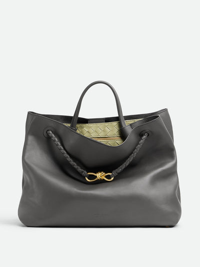 Bottega Veneta Large Andiamo top handle bag at Collagerie