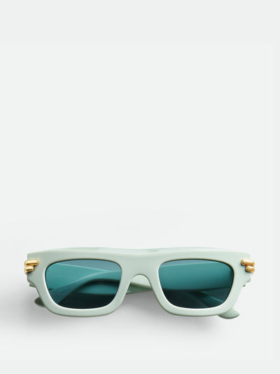 Bottega Veneta Mitre square sunglasses at Collagerie