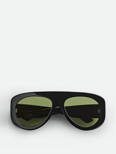 Bottega Veneta Osservatorio aviator sunglasses at Collagerie