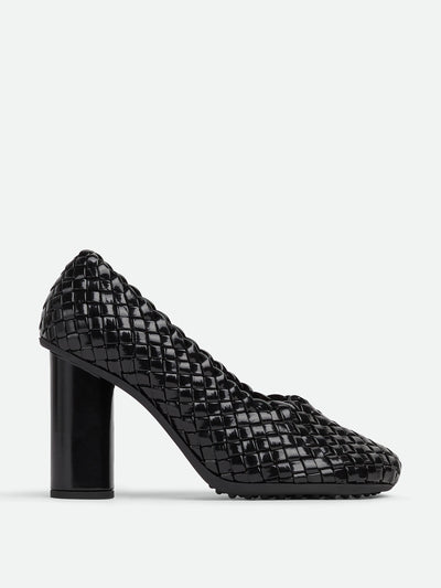 Bottega Veneta Atomic pump in black at Collagerie