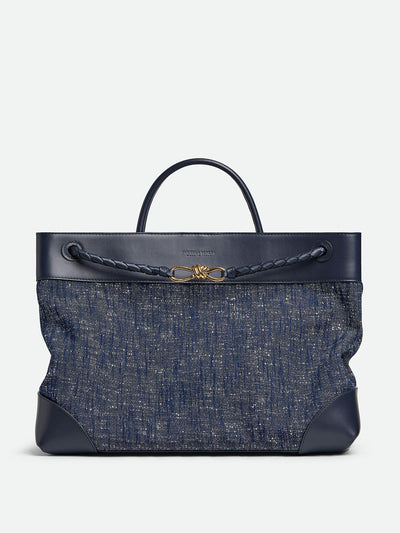 Bottega Veneta Large Andiamo denim bag at Collagerie