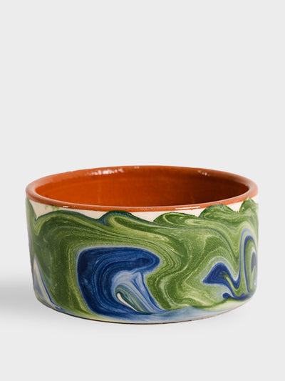 Flukette Small jungle Nebula bowl at Collagerie