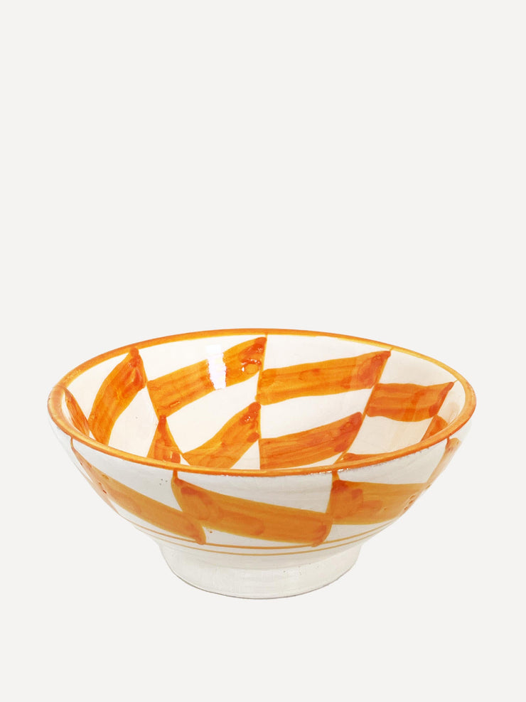 Safi amber nut bowl