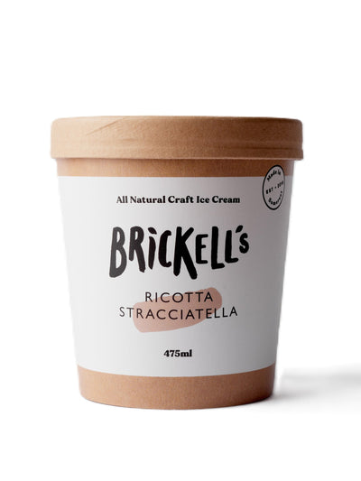 Brickell's Ice Cream Ricotta Stracciatella ice cream at Collagerie
