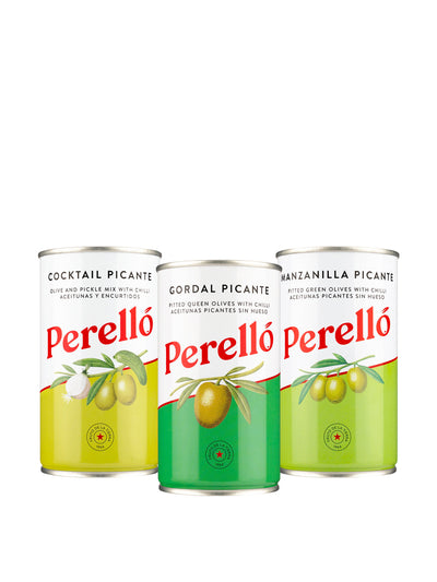 Brindisa Perello Olives tin selection (set of 3) at Collagerie