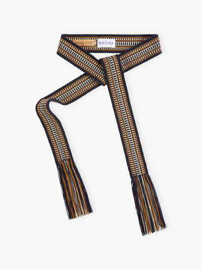 Brora Hand woven belt at Collagerie