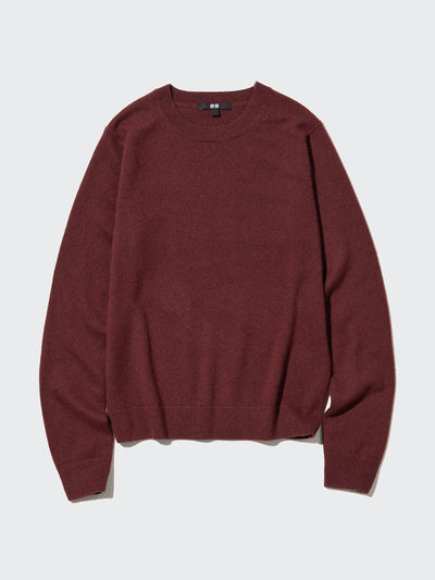 Uniqlo Cashmere jumper in brown at Collagerie