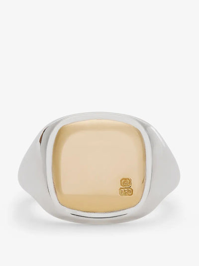 Bunney Mini cushion signet ring at Collagerie