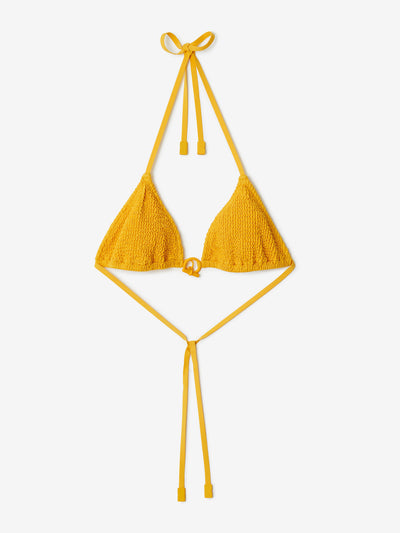 Burberry Bikini top in sunflower at Collagerie