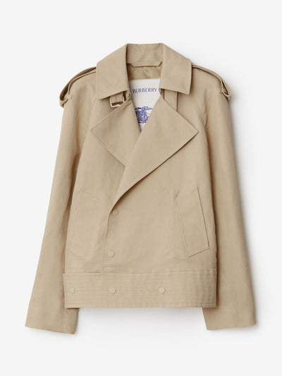 Burberry Canvas trench jacket at Collagerie